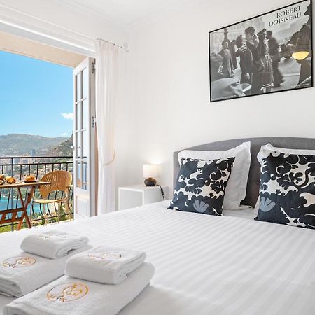Ferienwohnung Le Coq Gabriel - Parking - Amazing View Roquebrune-Cap-Martin Exterior foto