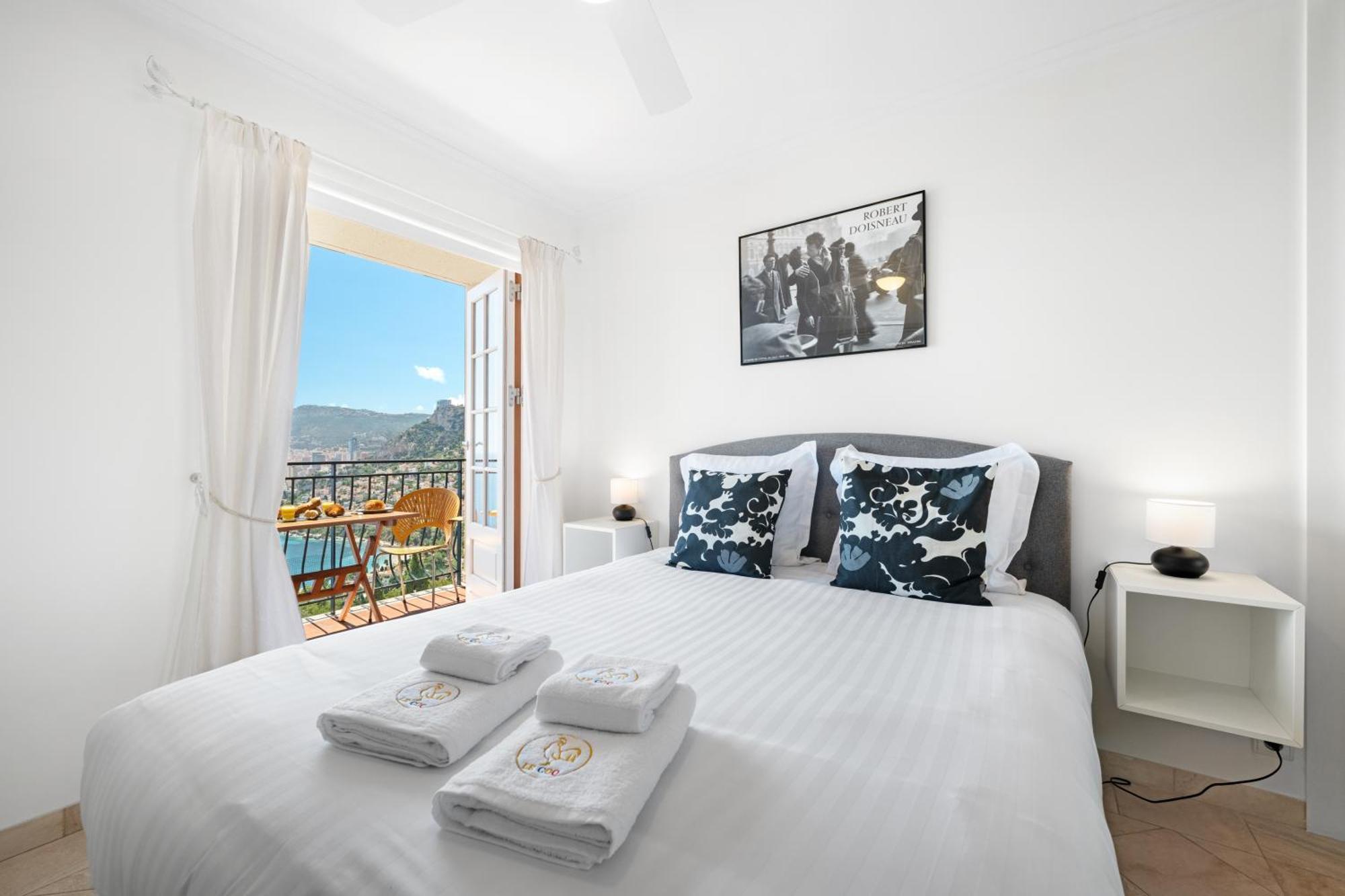 Ferienwohnung Le Coq Gabriel - Parking - Amazing View Roquebrune-Cap-Martin Exterior foto