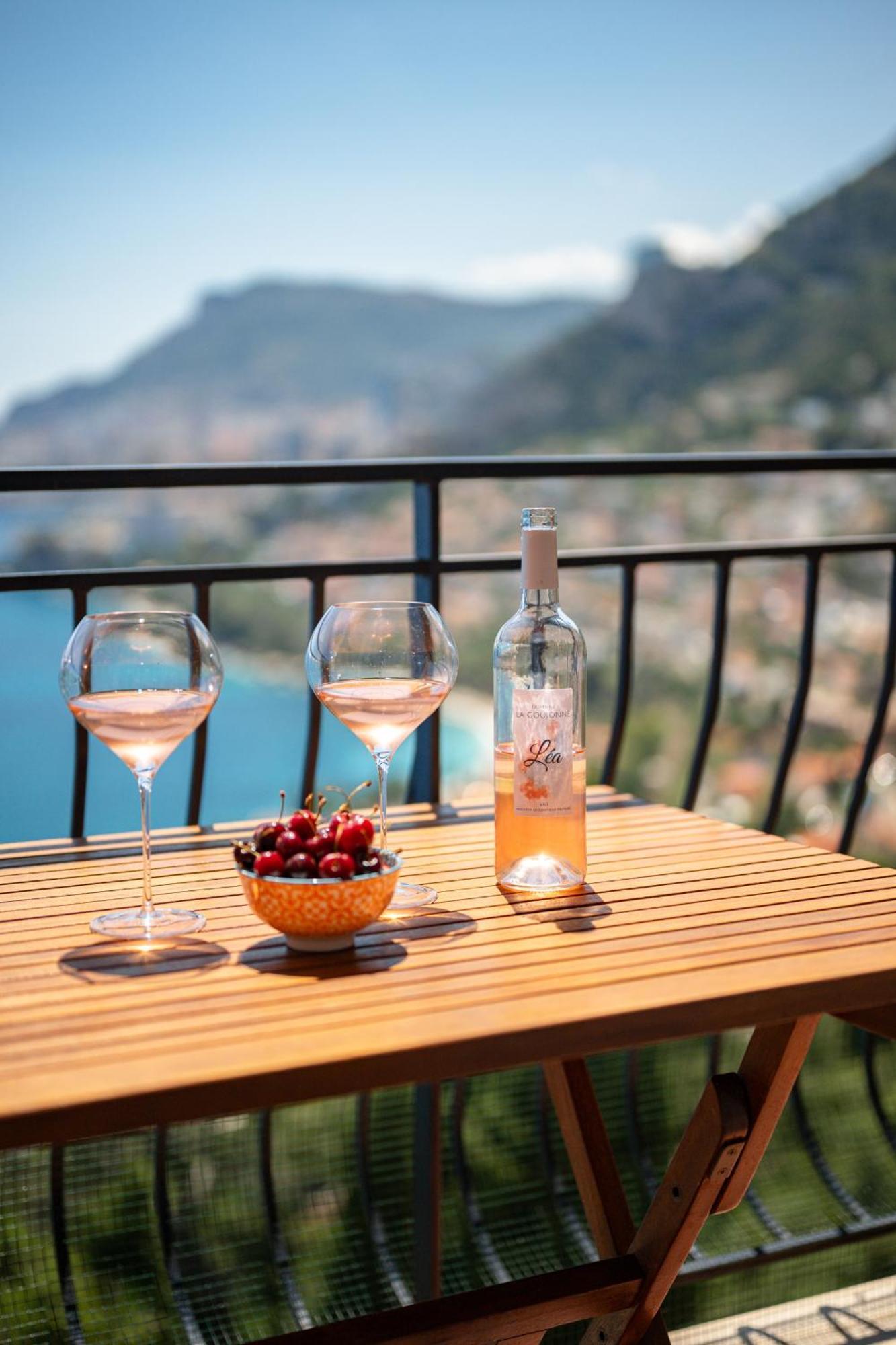 Ferienwohnung Le Coq Gabriel - Parking - Amazing View Roquebrune-Cap-Martin Exterior foto