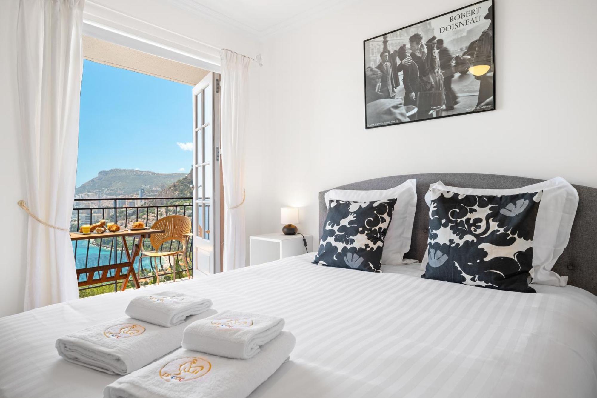 Ferienwohnung Le Coq Gabriel - Parking - Amazing View Roquebrune-Cap-Martin Exterior foto