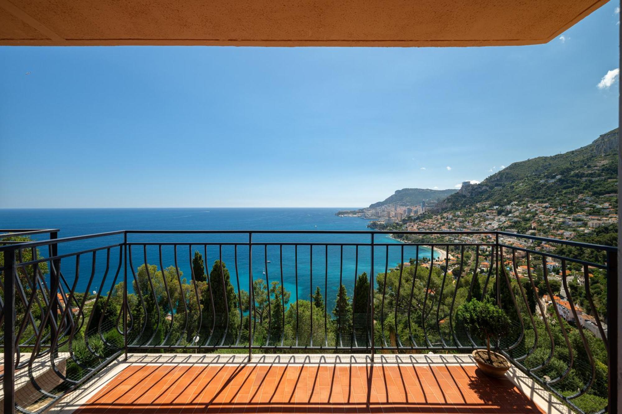 Ferienwohnung Le Coq Gabriel - Parking - Amazing View Roquebrune-Cap-Martin Exterior foto