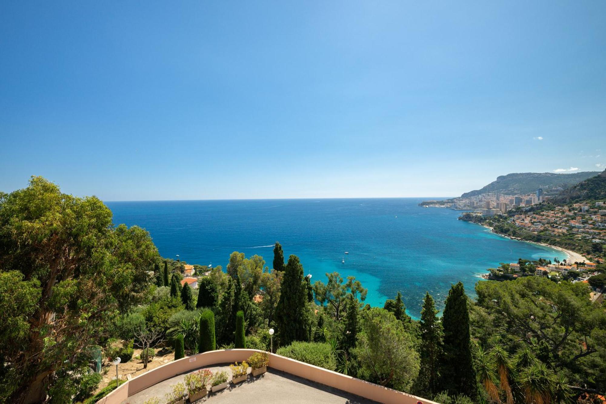 Ferienwohnung Le Coq Gabriel - Parking - Amazing View Roquebrune-Cap-Martin Exterior foto